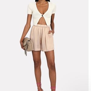 Trina Turk Short Sleeve Cardigan Top